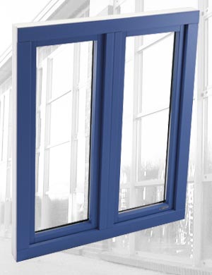 Fenster Innova 70 Aluschale Ansicht
