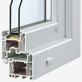 Fenster Innova Comfort Querschnitt