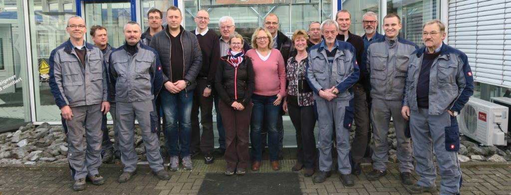 Mitarbeiter der Mtallkonzept GmbH & Co. KG